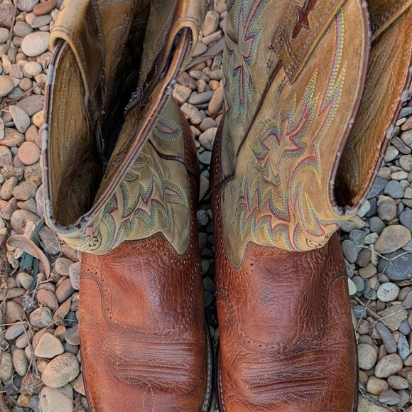 Mens Ariat Western Boot size 10EE - Picture 7 of 11